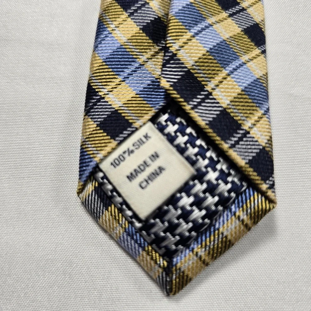 Jos. A. Bank Signature Gold Silk Tie Lot of 5 Old Money Business‎ Designer